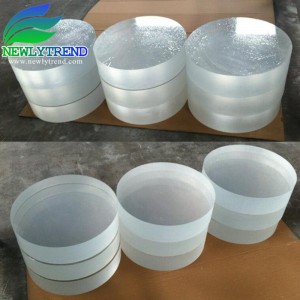Clear Acrylic Round Plate